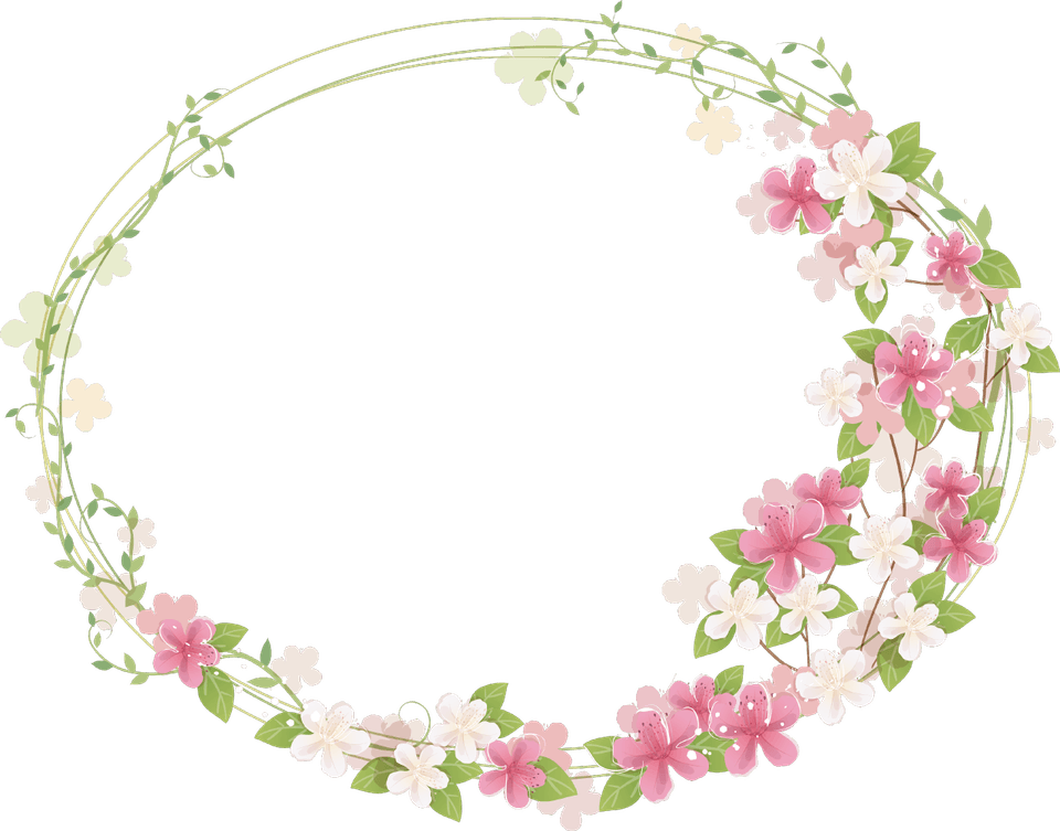 Floral Frame PNG