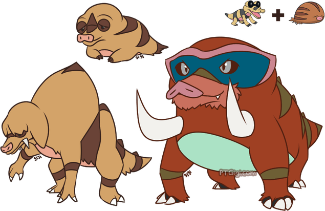Swinub Pokemon PNG