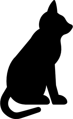 Sitting Cat PNG