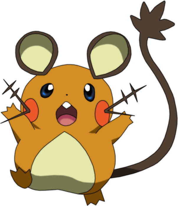 Dedenne Pokemon PNG