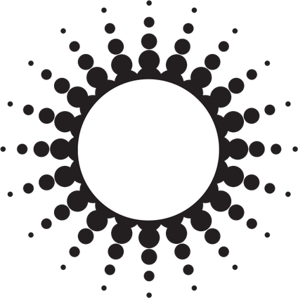 Halftone Circle PNG
