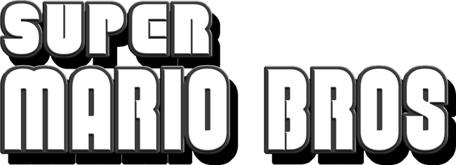 Super Mario Bros Logo PNG