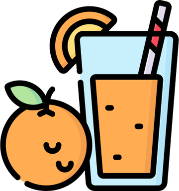 Orange Juice PNG