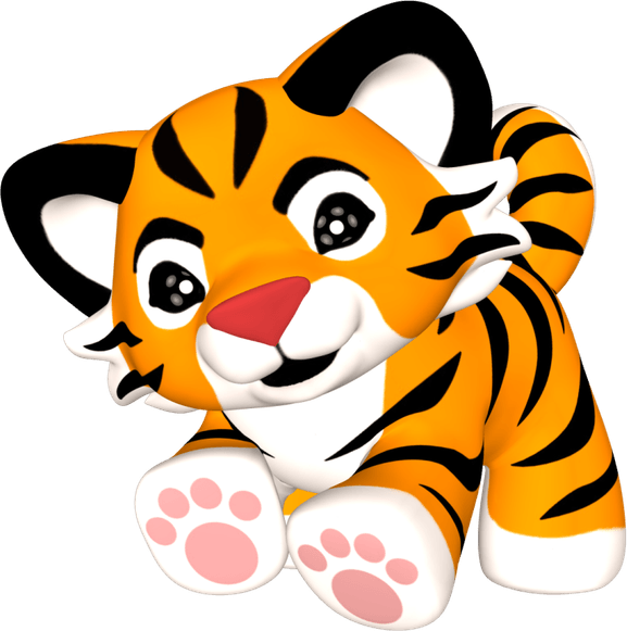 Baby Tiger PNG