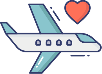 Airplane Travel PNG