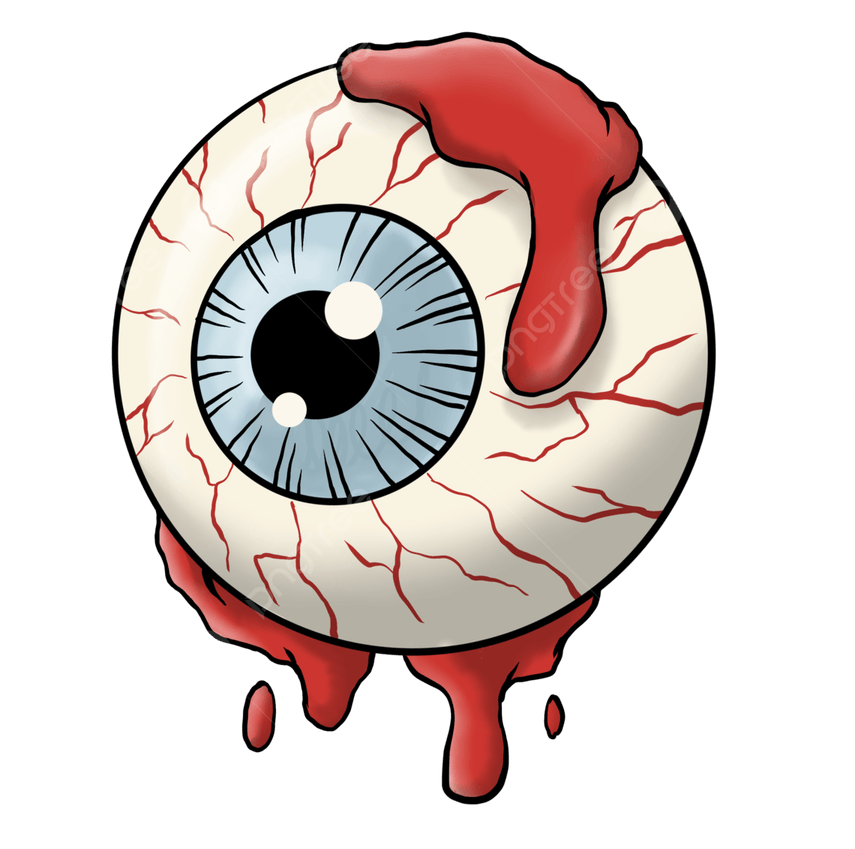 Cartoon Eyeball PNG