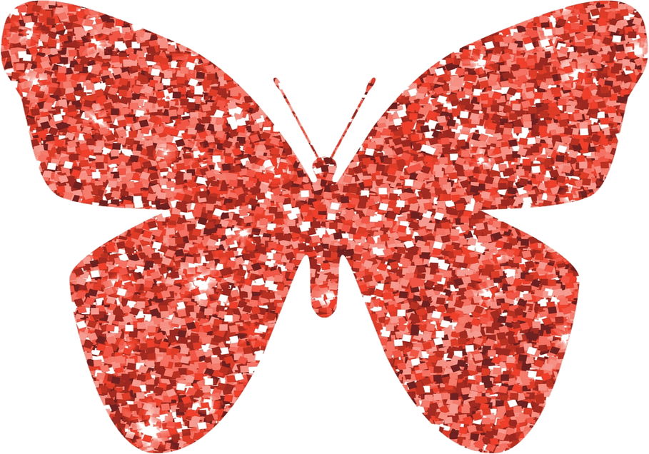 Red Butterfly PNG