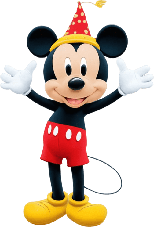 Birthday Mickey Mouse PNG