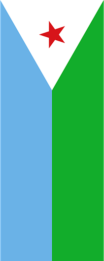 Djibouti Flag PNG