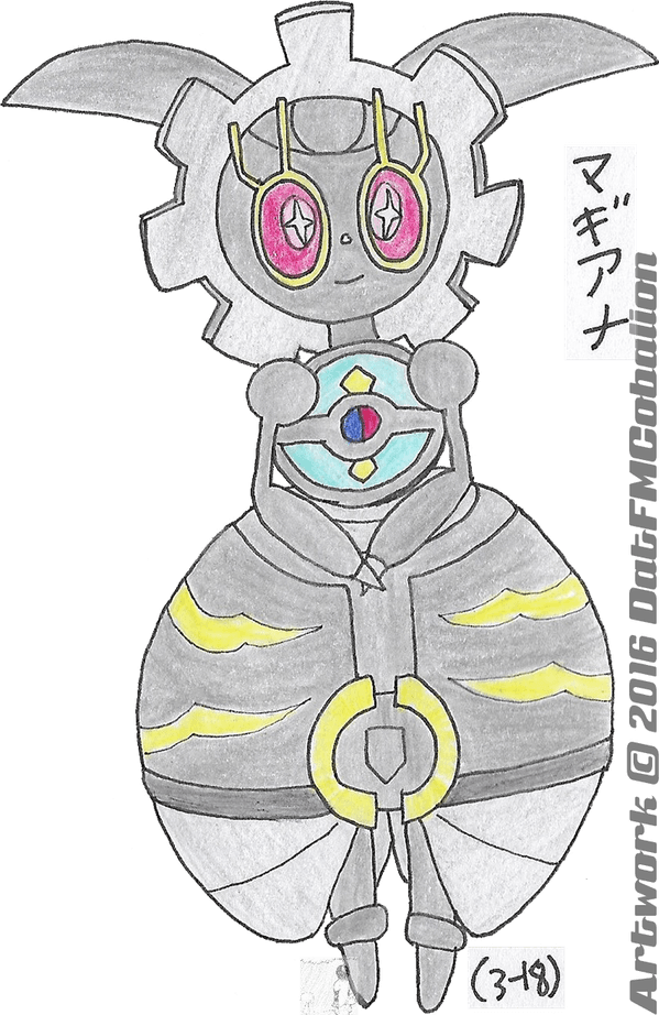 Magearna Pokemon PNG