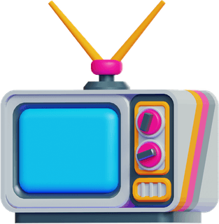 90s Tv PNG