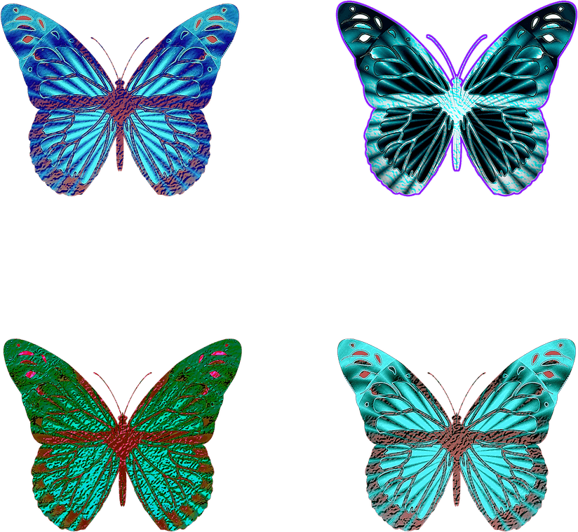 Y2k Butterfly PNG