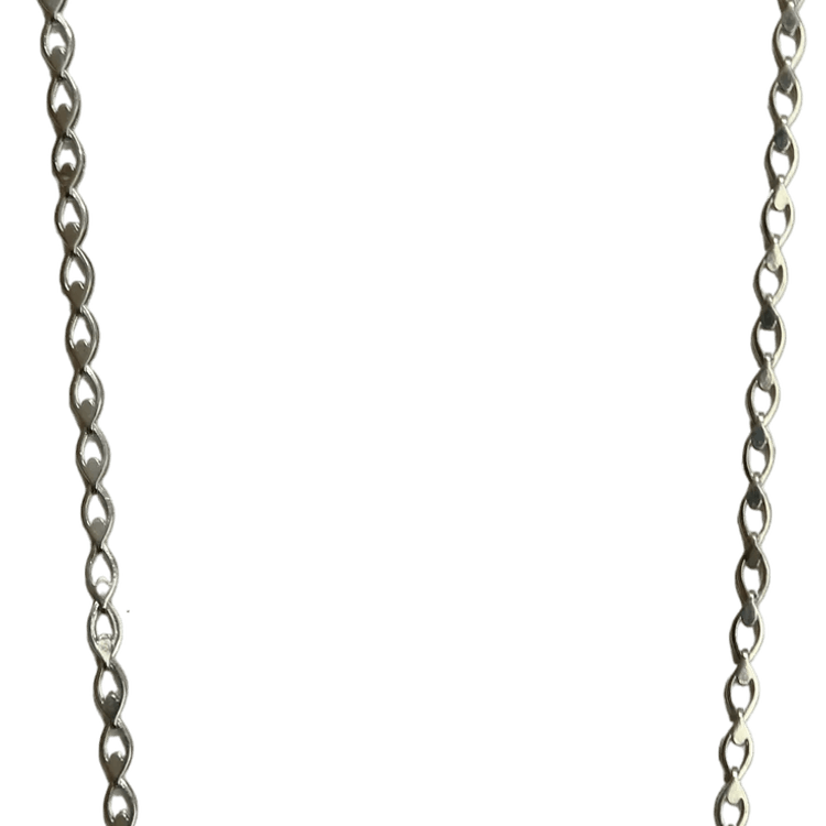 Mens Silver Chain PNG