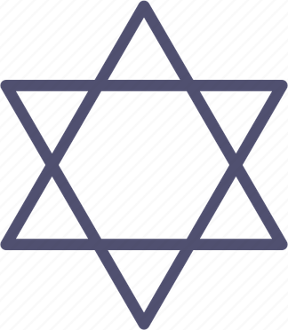 Jewish Star PNG