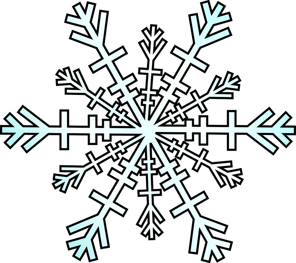Cartoon Snowflake PNG