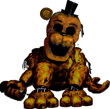 Golden Freddy PNG
