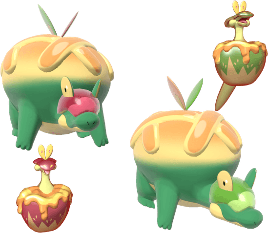 Appletun Pokemon PNG