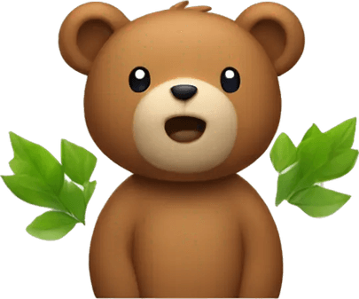 Apple Iphone Bear Emoji PNG