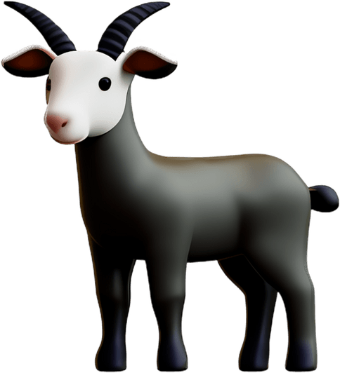 Goat Emoji PNG