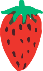 Strawberry Border PNG