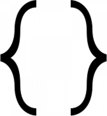 Curly Brackets PNG