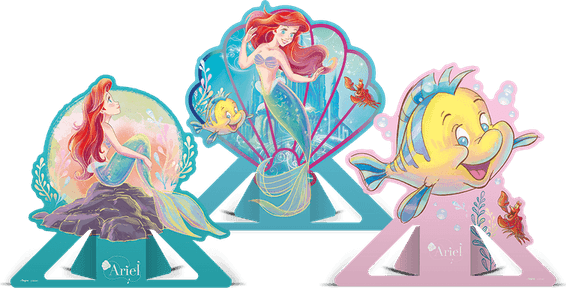Sereia Ariel Baby PNG
