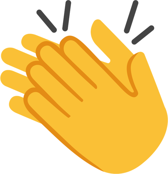 Clap Emoji PNG