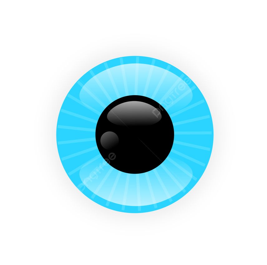 Cartoon Eyeball PNG