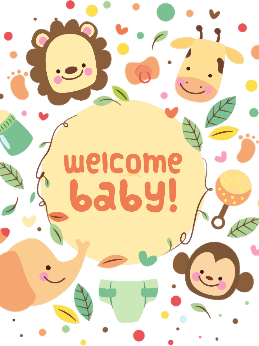 Welcome Baby PNG