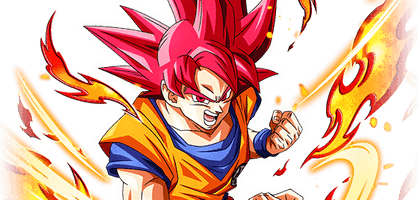 Super Saiyan God Goku PNG