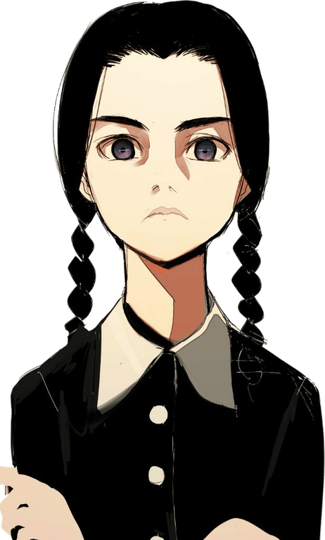 Morticia Addams PNG