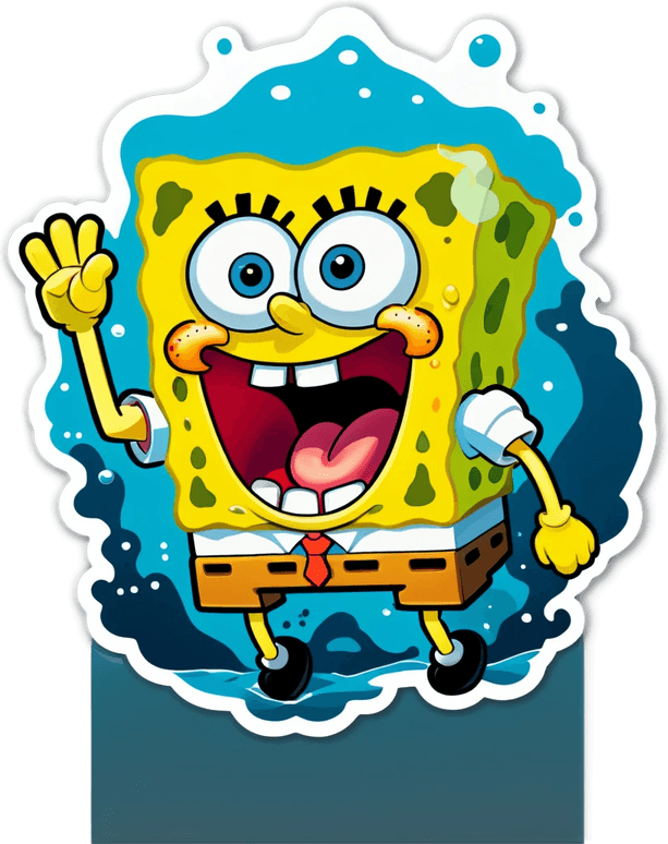 Emo Spongebob PNG