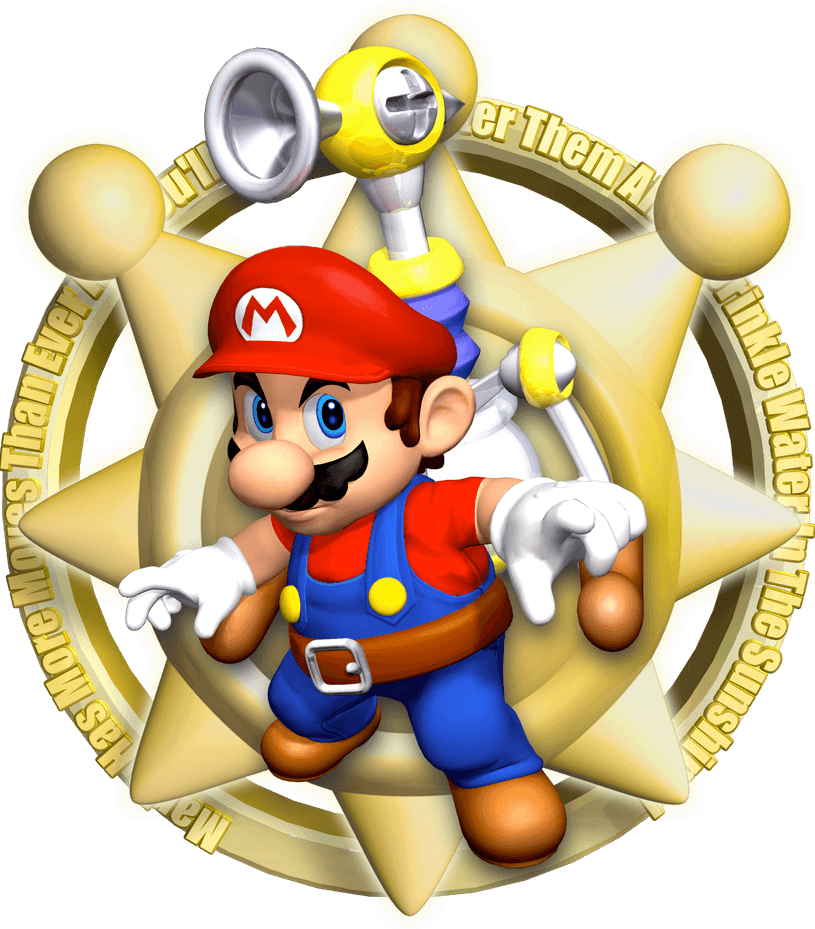 Mario Sun PNG