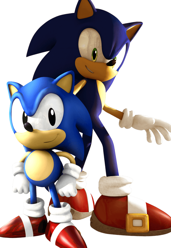 Modern Sonic PNG