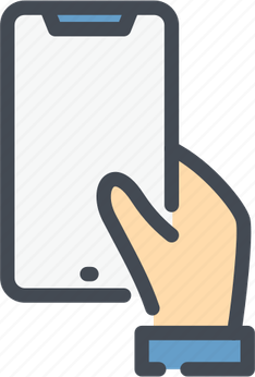 Hand Holding Iphone PNG
