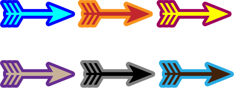 Swooping Arrow PNG
