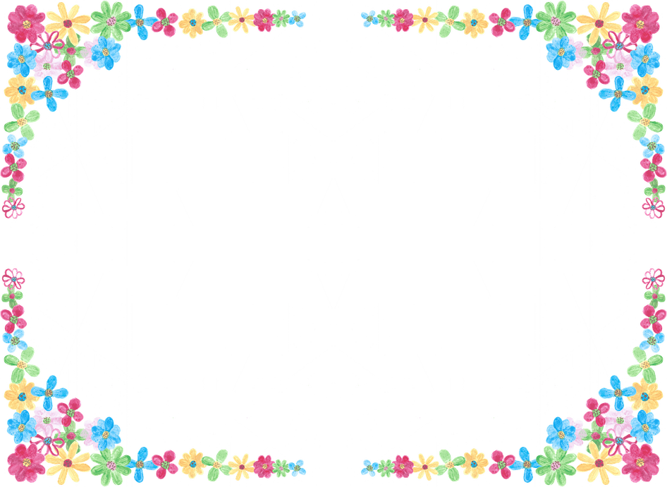 Spring Border PNG