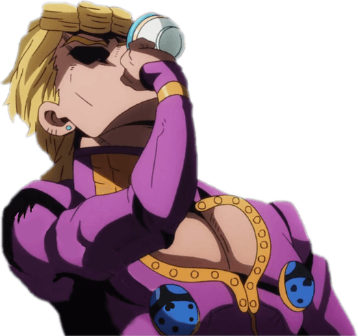 Giorno Giovanna PNG