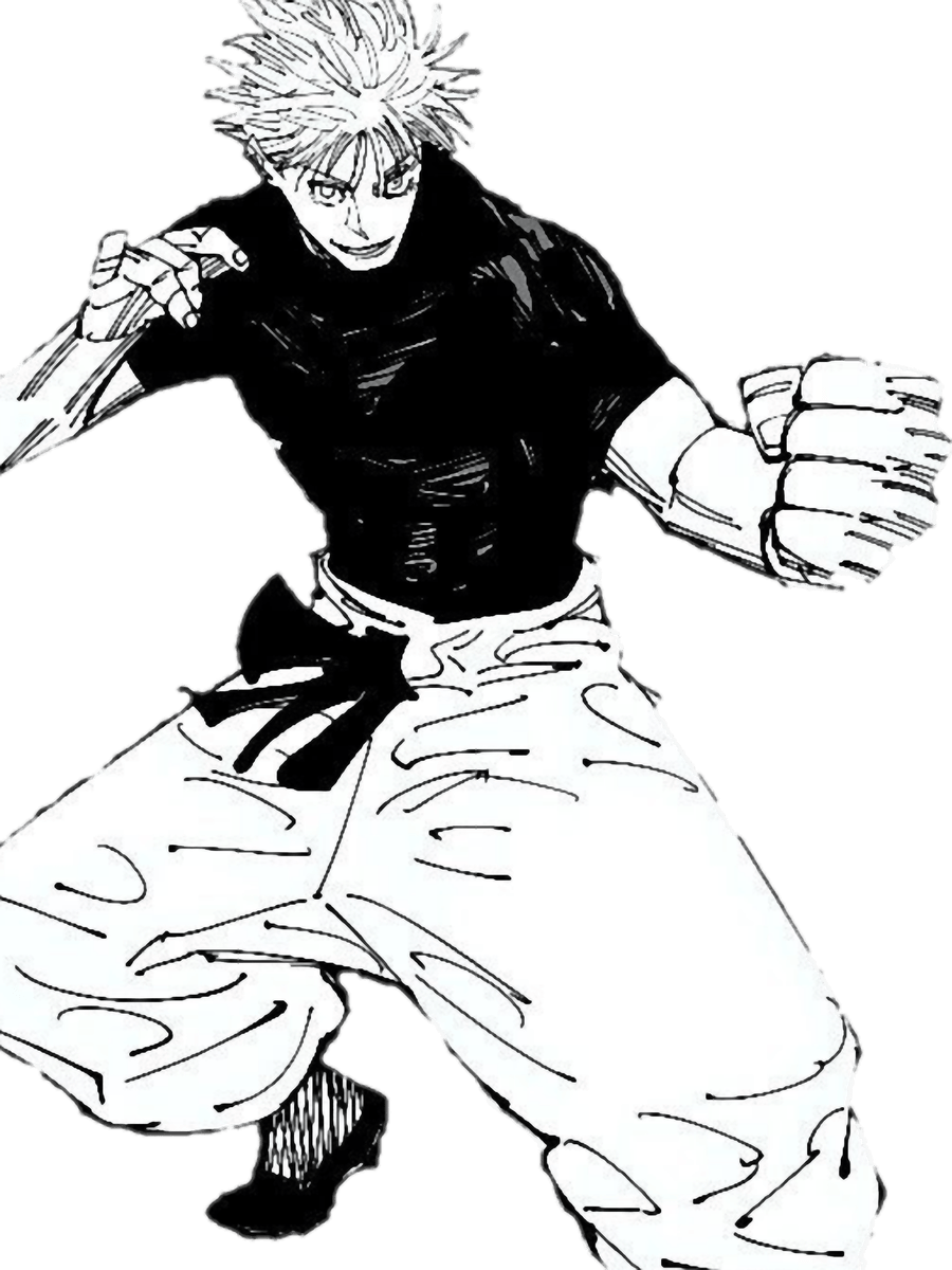 Gojo Manga PNG