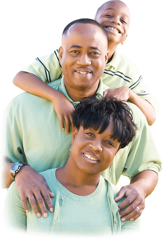 Black Family PNG