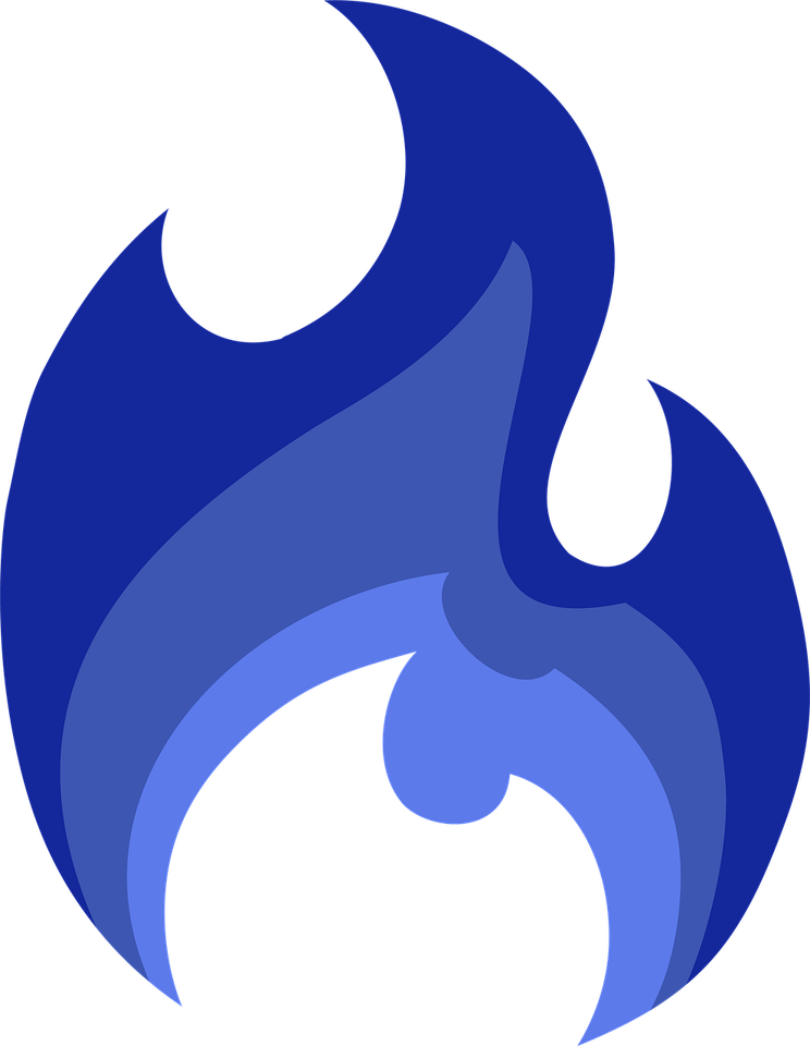 Blue Flames PNG