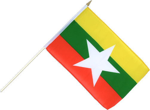Myanmar Flag PNG