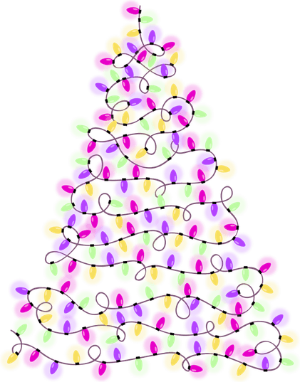 8bit Christmas Tree PNG