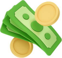3d Cash PNG