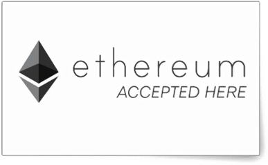 Ethereum Accepted Here PNG