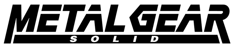 Metal Gear Solid Logo PNG