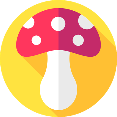 Mushroom Circle PNG