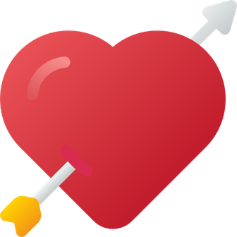 Romantic Arrow PNG