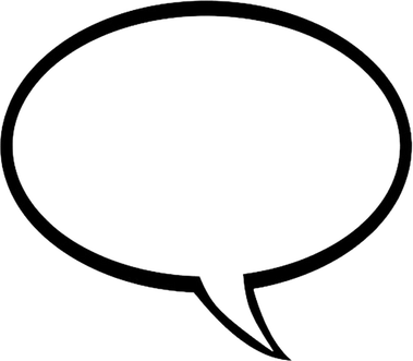 Webtoon Speech Bubble PNG