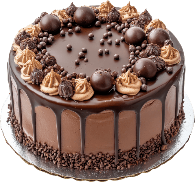 Chocolate Birthday Cake PNG
